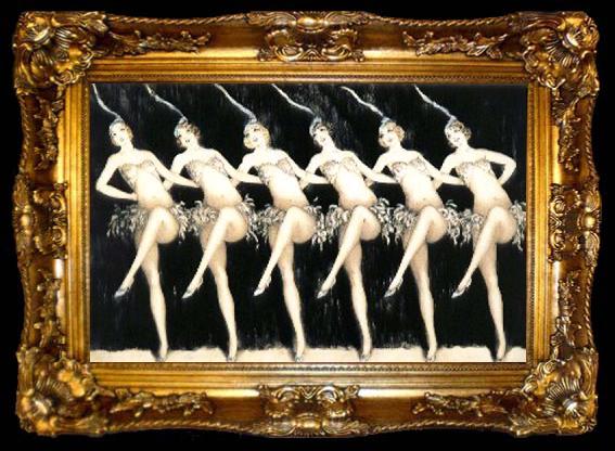 framed  Louis Lcart Satire, ta009-2